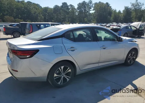 2021 Nissan Sentra Sv из США, поврежденный, VIN 3N1AB8CV7MY285640